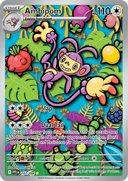Single | Mega Evolution | Phantasmal Flames | 107/094 | Ambipom | ENG