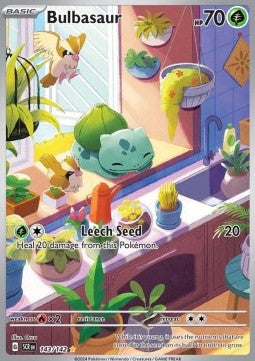 Single | Scarlet & Violet | Stellar Crown | 143/142 | Bulbasaur | ENG