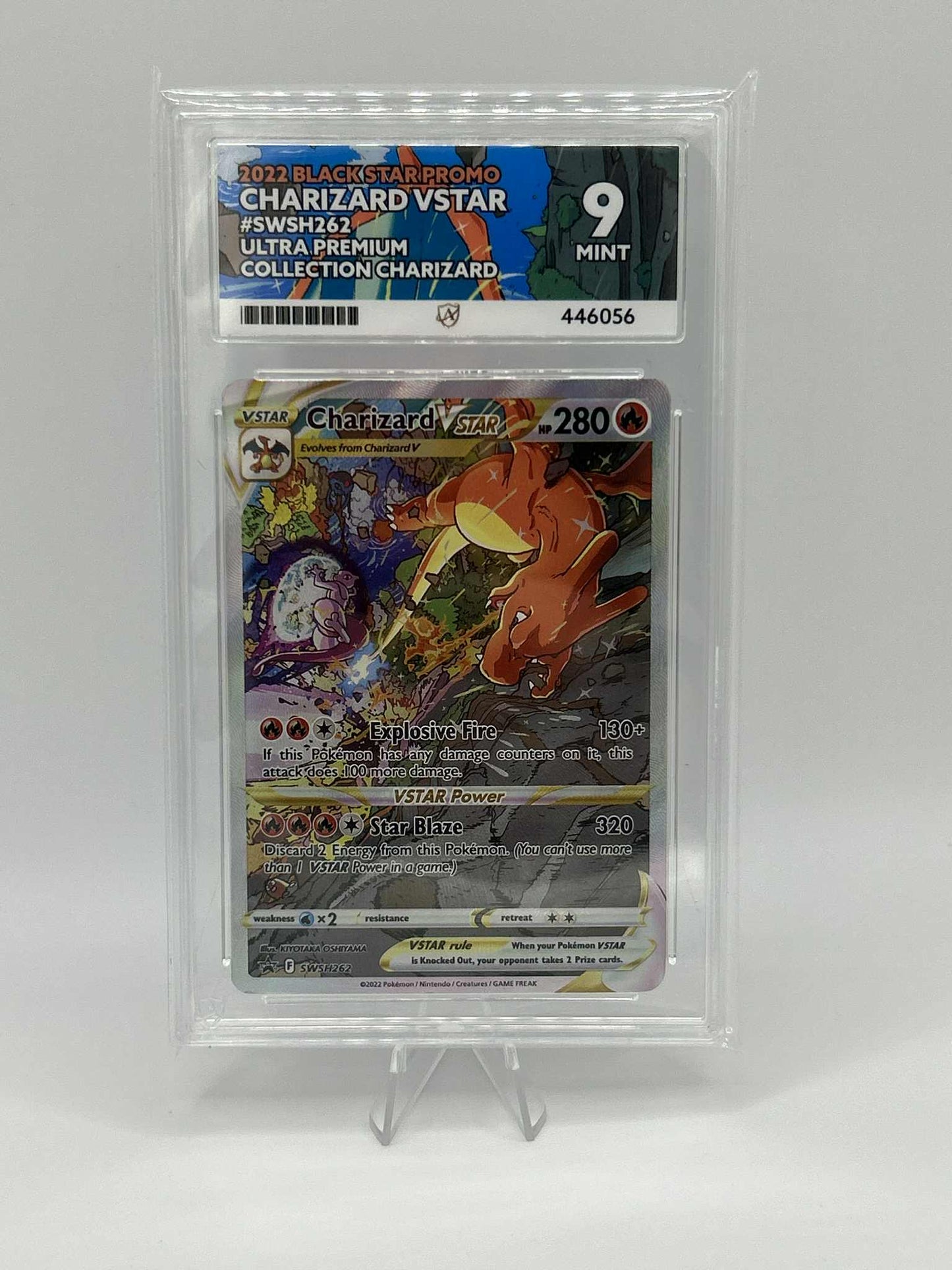 Charizard VStar | SWSH262 | 151 | Charizard UPC | Grade 9