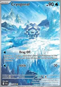 Single | Scarlet & Violet | Black Bolt | Cryogonal | 111/086 | ENG