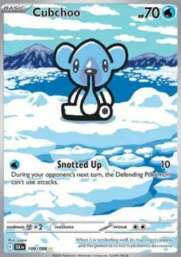 Single | Scarlet & Violet | Black Bolt | Cubchoo | 109/086 | ENG