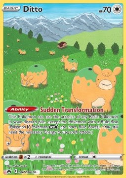 Single | Sword & Shield | Crown Zenith | Ditto | GG22/GG70 | ENG