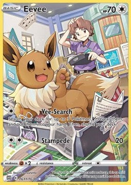 Single | Sword & Shield | Brilliant Stars | Eevee | TG11/TG30 | ENG