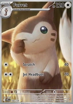 Single | Scarlet & Violet | Journey Together | Furret | 168/159 | ENG
