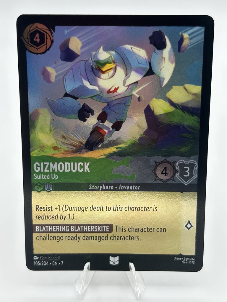 Gizmoduck (Foil) | Lorcana | Archazia's Island | Raw | NM