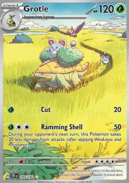 Single | Scarlet & Violet | Temporal Forces | Grotle | 164/162 | ENG