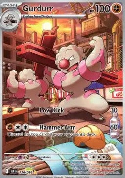 Single | Scarlet & Violet | Black Bolt | Gurdurr | 126/086 | ENG