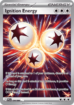 Single | Mega Evolution | Phantasmal Flames | 124/094 | Ignition Energy | ENG