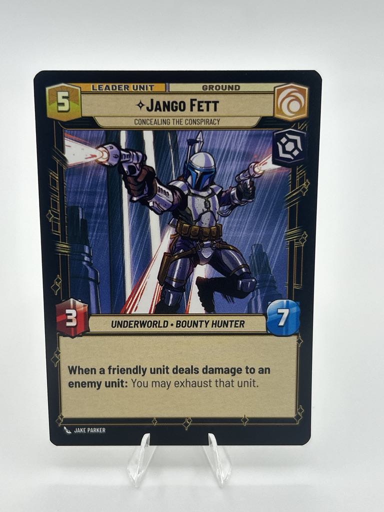 Jango Fett | Star Wars Unlimited | Twilight Of The Republic | Raw | NM