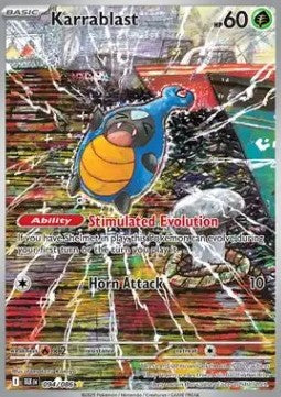 Single | Scarlet & Violet | Black Bolt | Karrablast | 094/086 | ENG