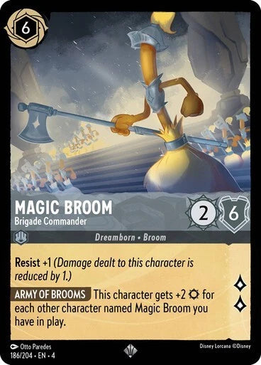 Magic Broom | Lorcana | Ursula's Return | Raw | NM