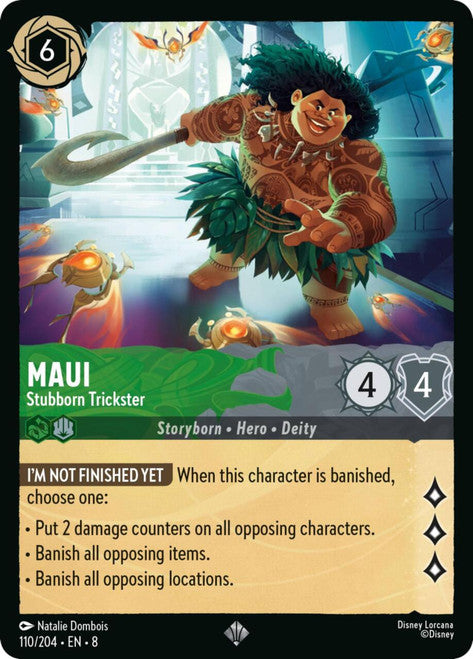 Maui | Lorcana | Reign of Jafar | Raw | NM