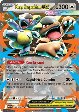 Single | Mega Evolution | Base Set | Mega Kangaskhan ex | 104/132 | ENG