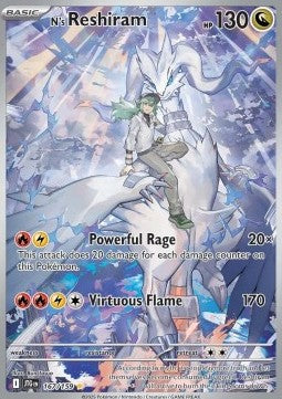 Single | Scarlet & Violet | Journey Together | 167/159 | N's Reshiram | ENG