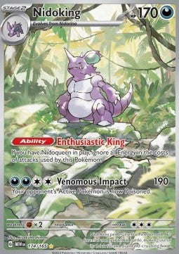 Single | Scarlet & Violet | 151 | Nidoking | 174/165 | ENG