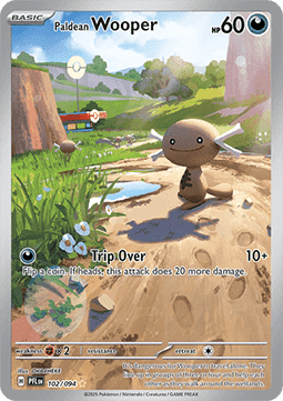 Single | Mega Evolution | Phantasmal Flames | 102/094 | Paldean Wooper | ENG