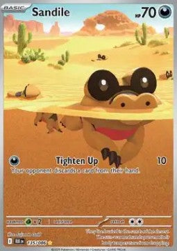 Single | Scarlet & Violet | Black Bolt | Sandile | 135/086 | ENG