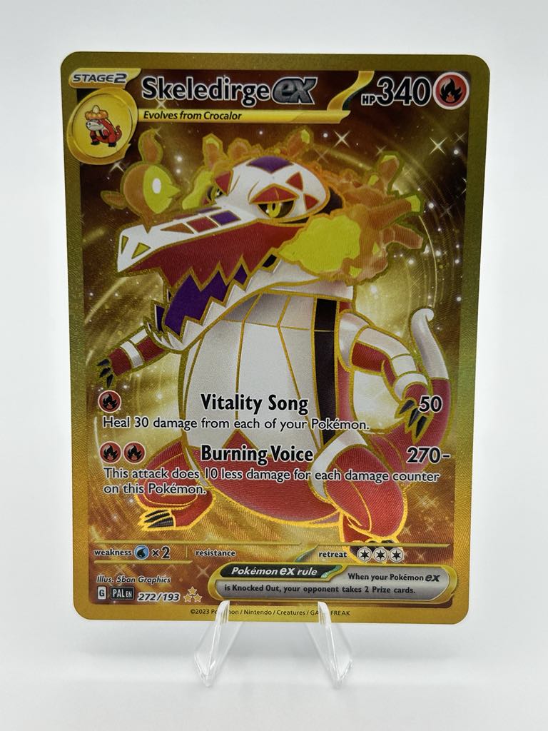 Skeledirge Ex (Holo) | 272/193 | Paldea Evolved | Raw | NM