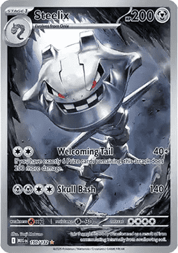 Single | Mega Evolution | Base Set | Steelix | 150/132 | ENG