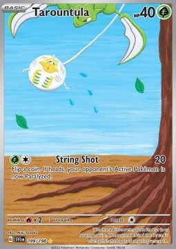 Single | Scarlet & Violet | Base Set | Tarountula | 199/198 | ENG