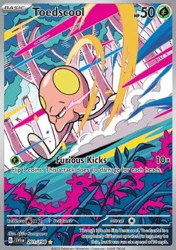 Single | Scarlet & Violet | Base Set | Toedscool | 201/198 | ENG