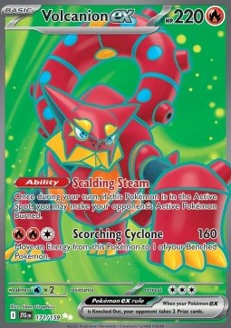 Single | Scarlet & Violet | Journey Together | 171/159 | Volcanion ex | ENG