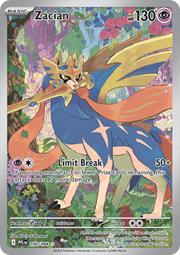 Single | Mega Evolution | Phantasmal Flames | Zacian | 100/094 | ENG