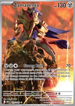 Single | Scarlet & Violet | Destined Rivals | Zamazenta | 201/182 | ENG