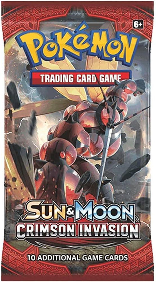 Pack | Sun & Moon | Crimson Invasion | English | New