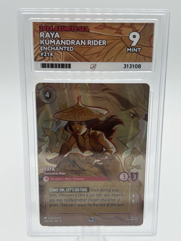Raya Kumandran Rider | 214/204 | Set 6 - Azurite Seas | ACE | Grade 9