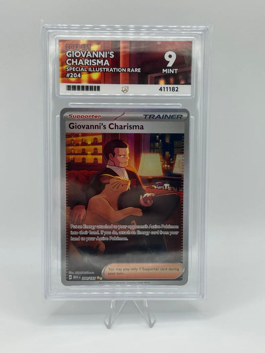 Giovanni's Charisma | 204/165 | 151 | ACE | Grade 9