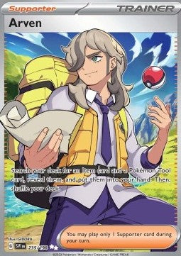Single | Scarlet & Violet | Base Set | 235/198 | Arven | ENG