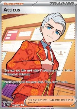 Single | Scarlet & Violet | Prismatic Evolutions | Atticus | 134/131 | ENG