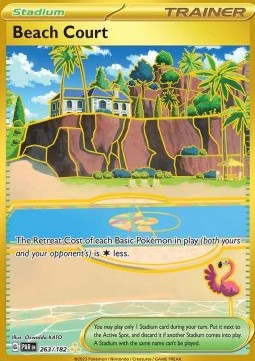 Single | Scarlet & Violet | Paradox Rift | 263/182 | Beach Court | ENG
