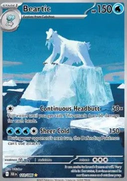 Single | Scarlet & Violet | Black Bolt | Beartic | 110/086 | ENG