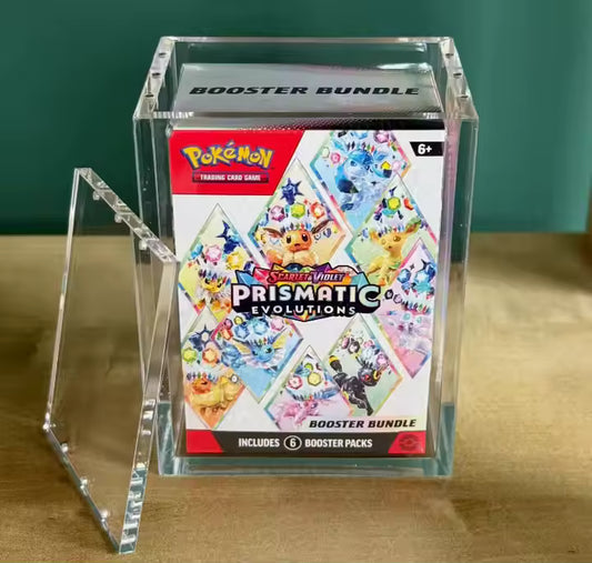 Acrylic Protection Box - Pokémon 6 Pack Booster Box
