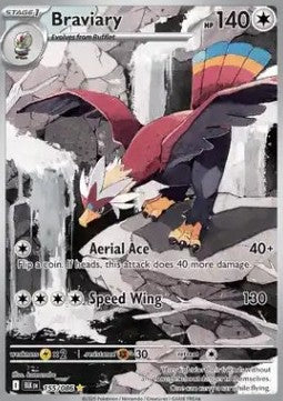 Single | Scarlet & Violet | Black Bolt | Braviary | 155/086 | ENG