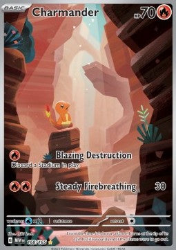 Single | Scarlet & Violet | 151 | Charmander | 168/165 | ENG