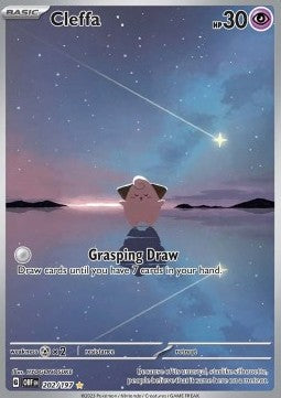 Single | Scarlet & Violet | Obsidian Flames | Cleffa | 202/197 | ENG