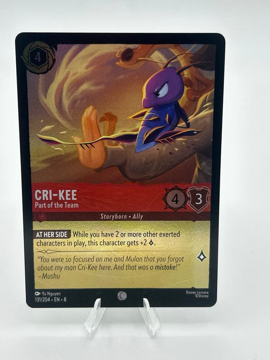 Cri-kee (Foil) | Lorcana | Reign of Jafar | Raw | NM