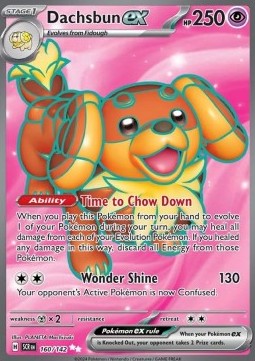 Single | Scarlet & Violet | Stellar Crown | 160/142 | Dachsbun ex | ENG