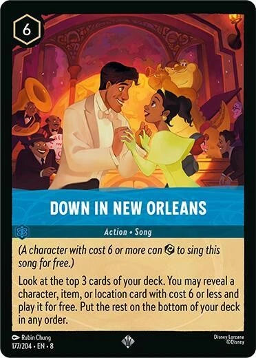 Down In New Orleans | Lorcana | Reign of Jafar | Raw | NM
