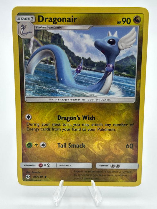 Dragonair (Reverse Holo) | 95/149 | Sun & Moon | Raw | NM