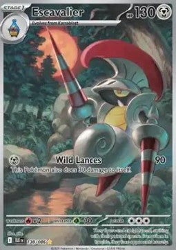 Single | Scarlet & Violet | Black Bolt | Escavalier | 138/086 | ENG