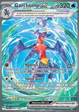 Single | Scarlet & Violet | Paradox Rift | 245/182 | Garchomp ex | ENG