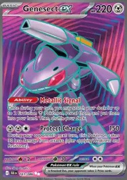 Single | Scarlet & Violet | Black Bolt | Genesect ex | 161/086 | ENG