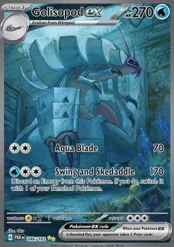 Single | Scarlet & Violet | Paradox Rift | 246/182 | Golisopod ex | ENG