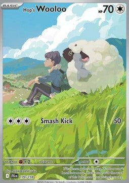 Single | Scarlet & Violet | Journey Together | 170/159 | Hop's Wooloo | ENG