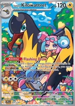 Single | Scarlet & Violet | Journey Together | 163/159 | Iono's Kilowattrel | ENG
