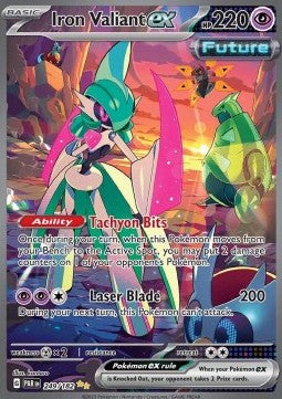 Single | Scarlet & Violet | Paradox Rift | 249/182 | Iron Valiant ex | ENG